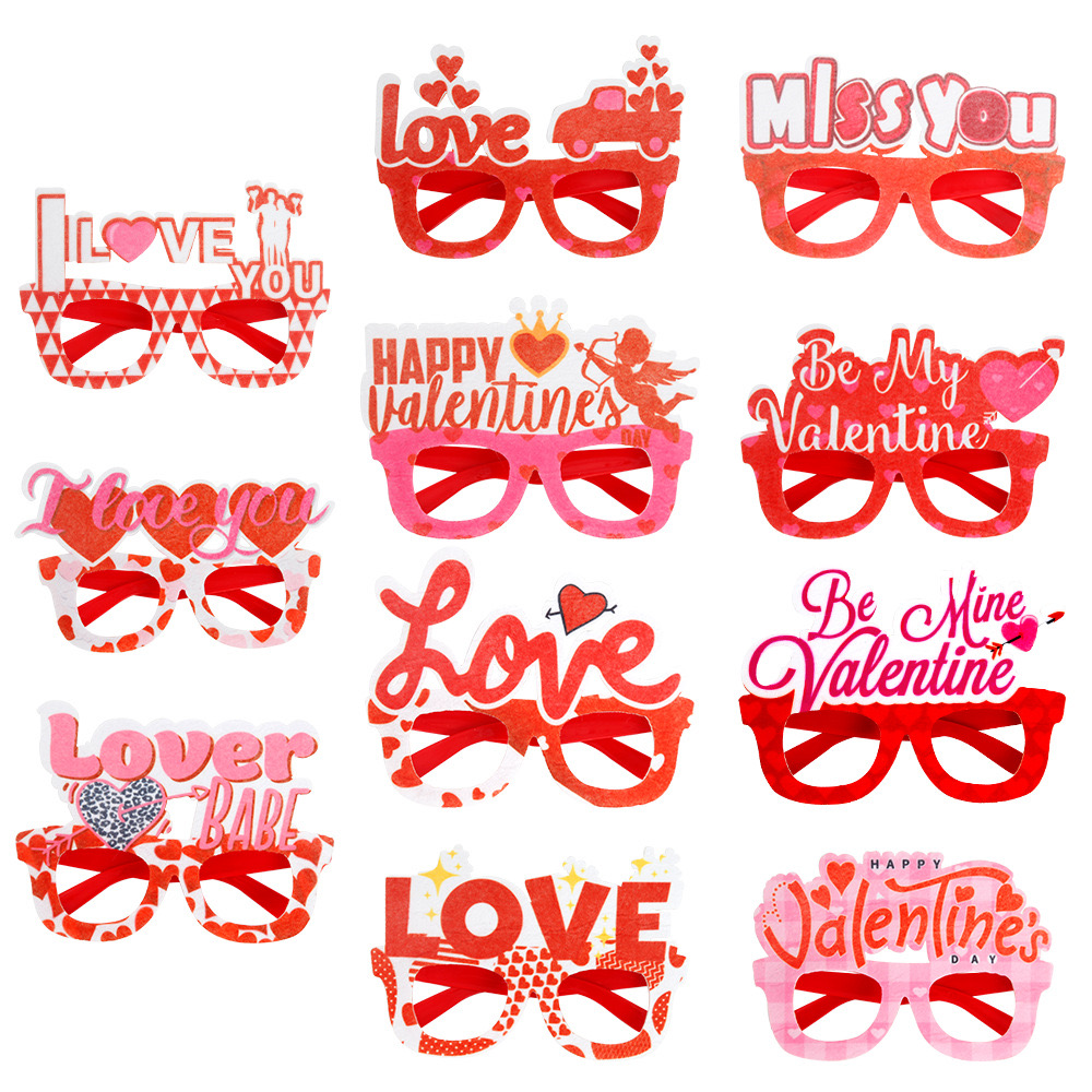 Valentine's Day Cute Letter Plastic Party Festival Decorative Props display picture 11