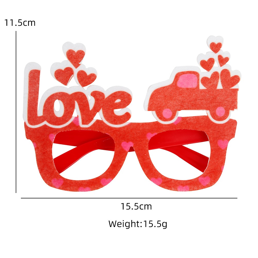 Valentine's Day Cute Letter Plastic Party Festival Decorative Props display picture 12