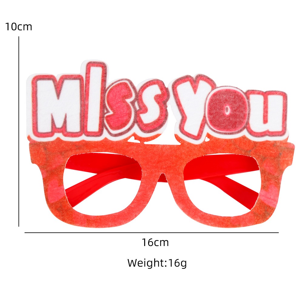 Valentine's Day Cute Letter Plastic Party Festival Decorative Props display picture 13