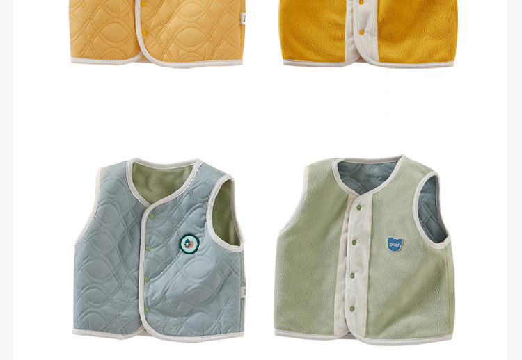 Simple Style Color Block Cotton Blend Polyester Boys Outerwear display picture 7