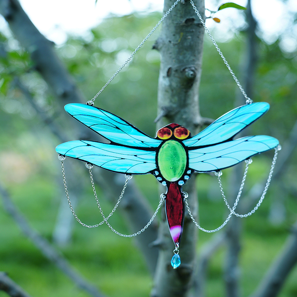 Cute Dragonfly Arylic Plastic Pendant Wall Art display picture 3