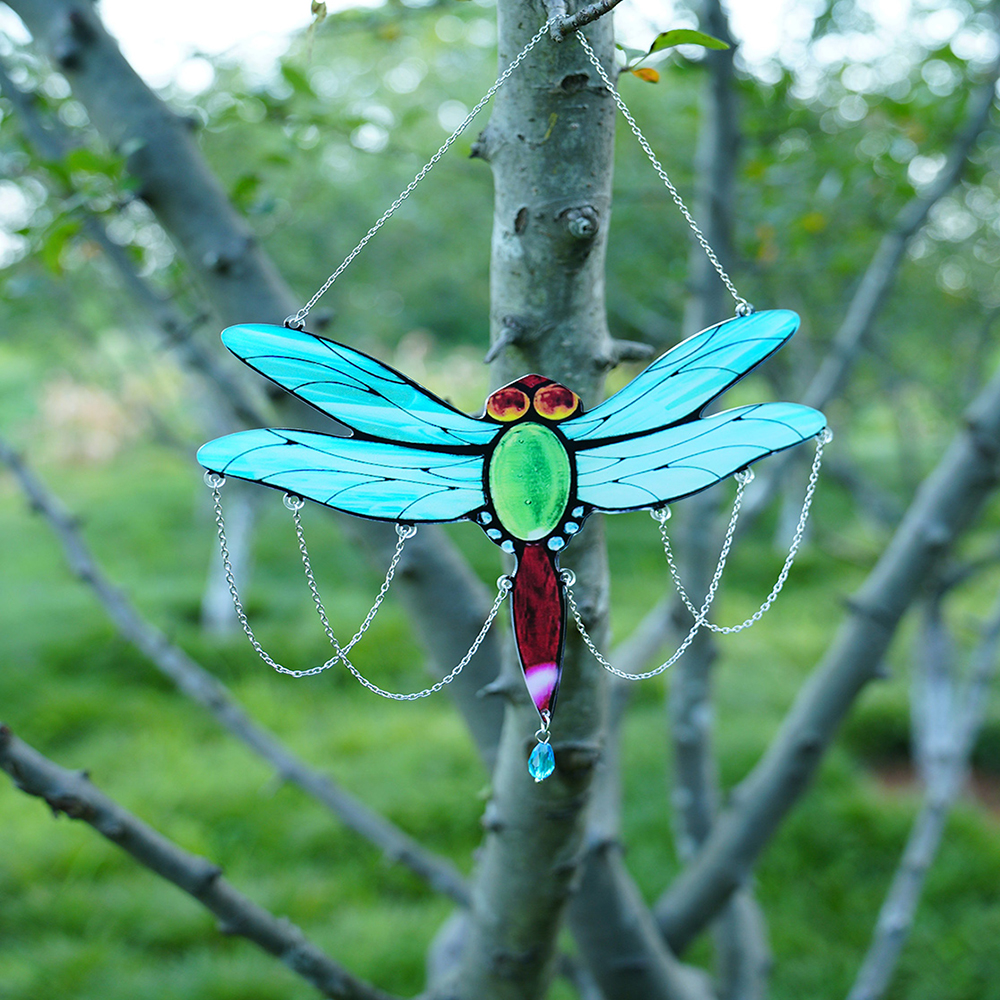 Cute Dragonfly Arylic Plastic Pendant Wall Art display picture 4