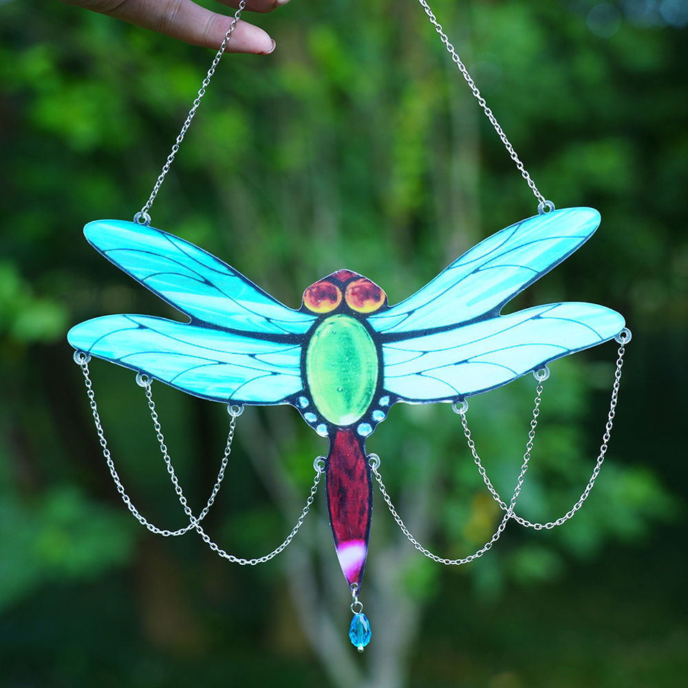 Cute Dragonfly Arylic Plastic Pendant Wall Art display picture 5