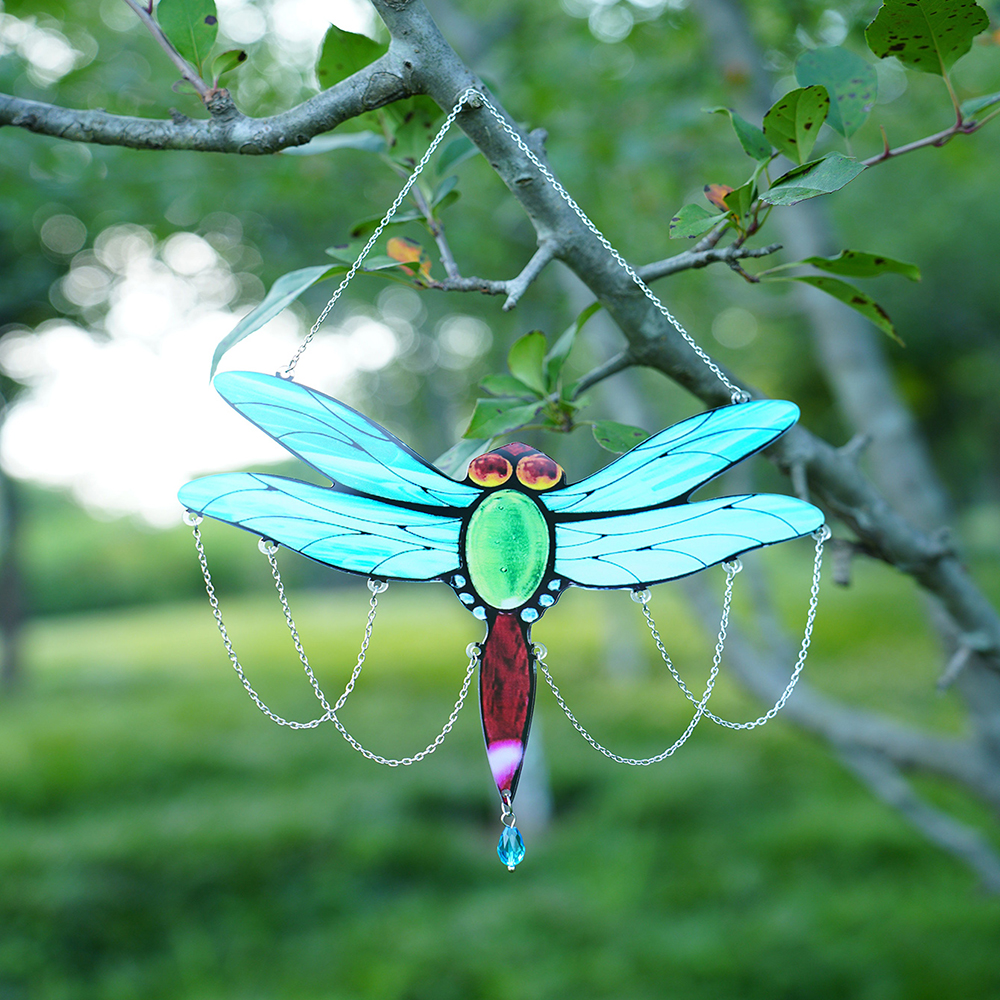 Cute Dragonfly Arylic Plastic Pendant Wall Art display picture 6
