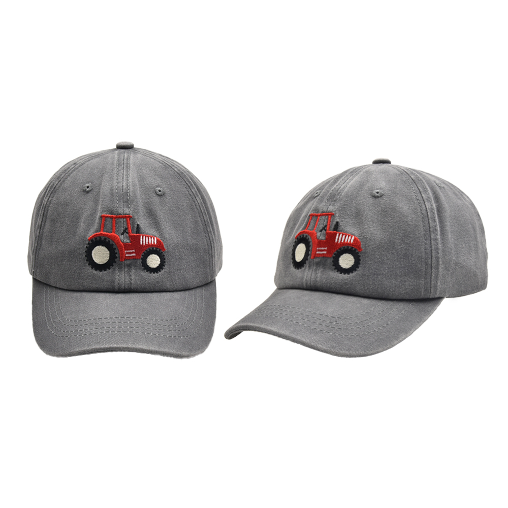 Niños Unisex Casual Coche Bordado Aleros Curvos Gorra De Beisbol display picture 9