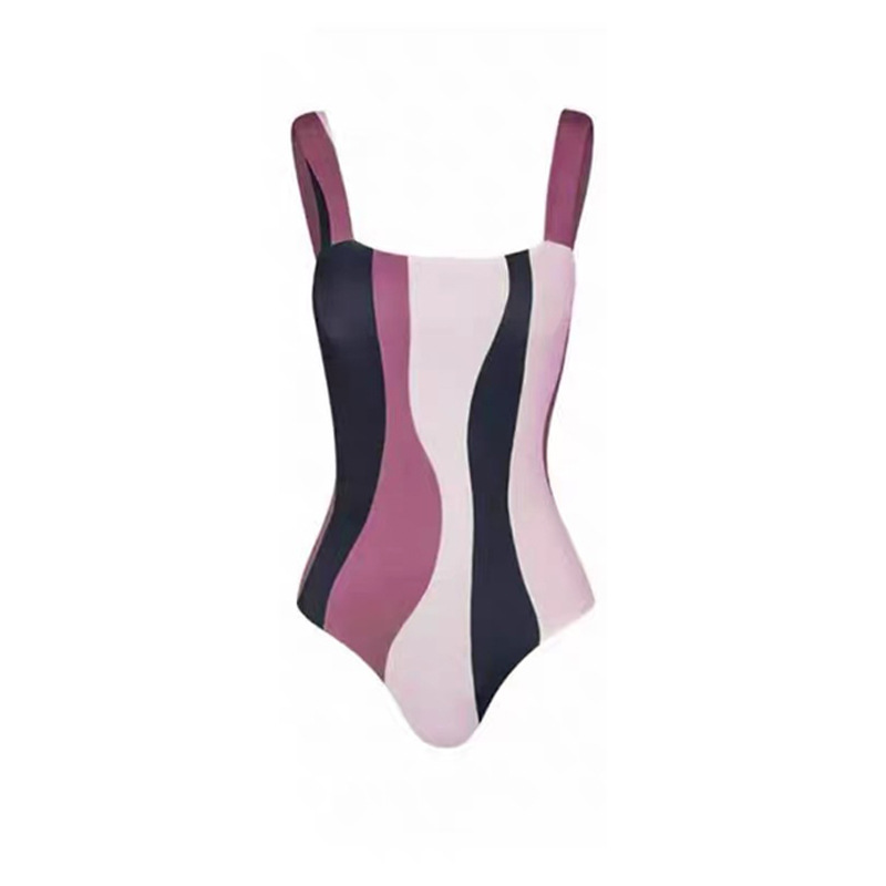 Women's Sexy Color Block 2 Pieces Set One Piece Swimwear display picture 5