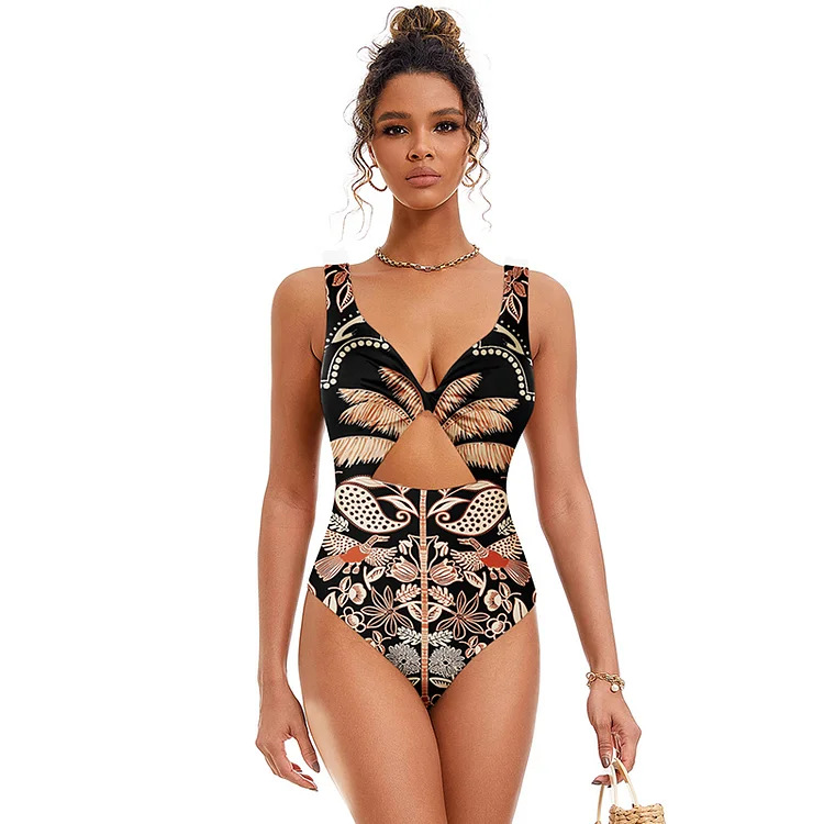 Women's Sexy Printing Printing 2 Pieces Set One Piece Swimwear display picture 7