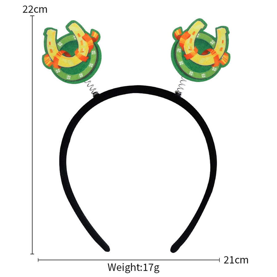 St. Patrick Ethnic Style Letter Plastic Party Carnival Festival Headband display picture 1