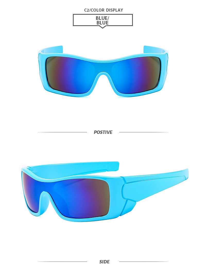 Elegant Simple Style Gradient Color Solid Color Pc Square Full Frame Men's Sunglasses display picture 7