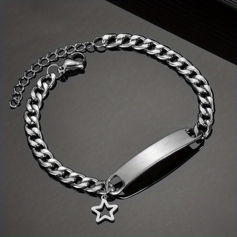 Stainless Steel Simple Style Star Crown Butterfly Bracelets display picture 10