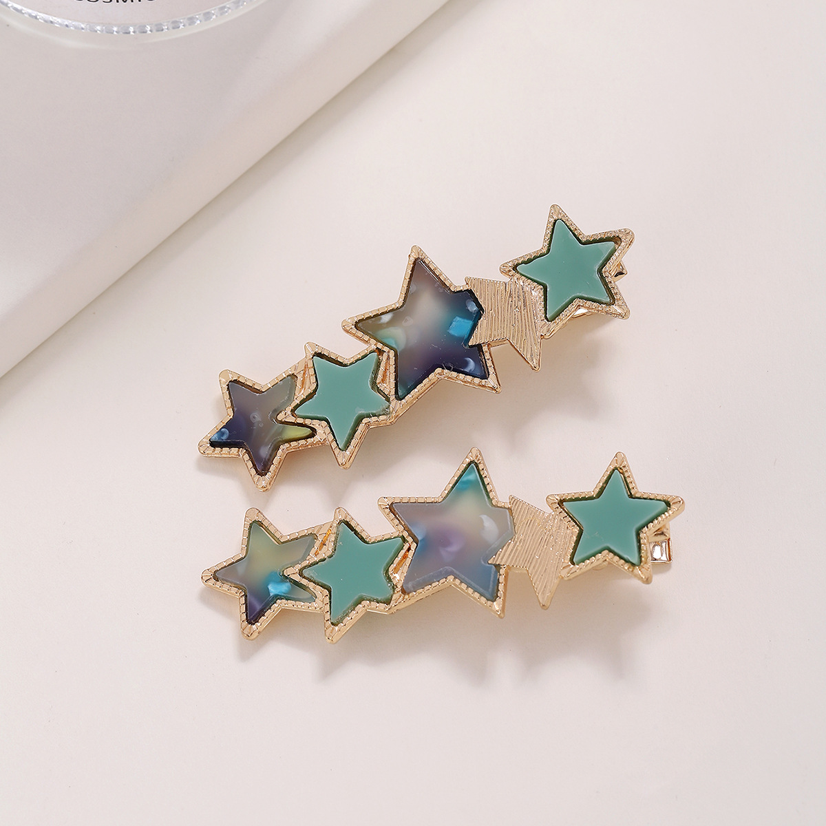 Women's Simple Style Star Alloy Plating Hair Clip display picture 3