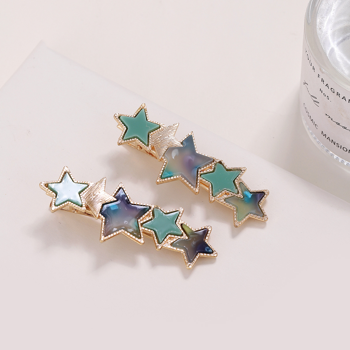 Women's Simple Style Star Alloy Plating Hair Clip display picture 5