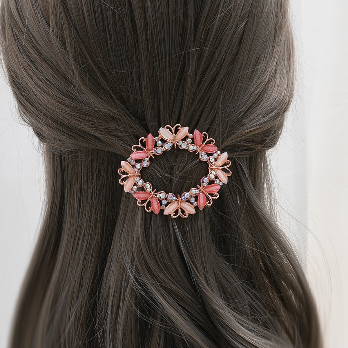Women's Elegant Sweet Color Block Alloy Plating Hair Clip display picture 5