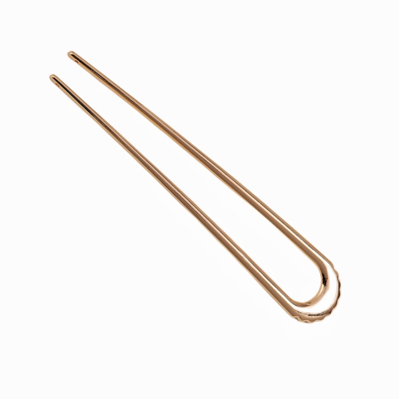 Women's Simple Style U Shape Alloy Plating Hairpin display picture 5