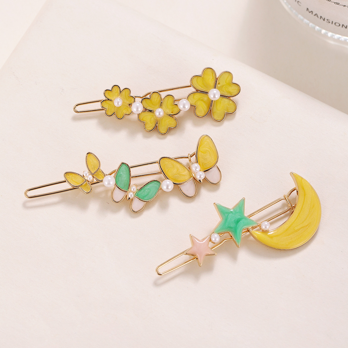 Women's Simple Style Flower Zinc Alloy Hair Clip display picture 4