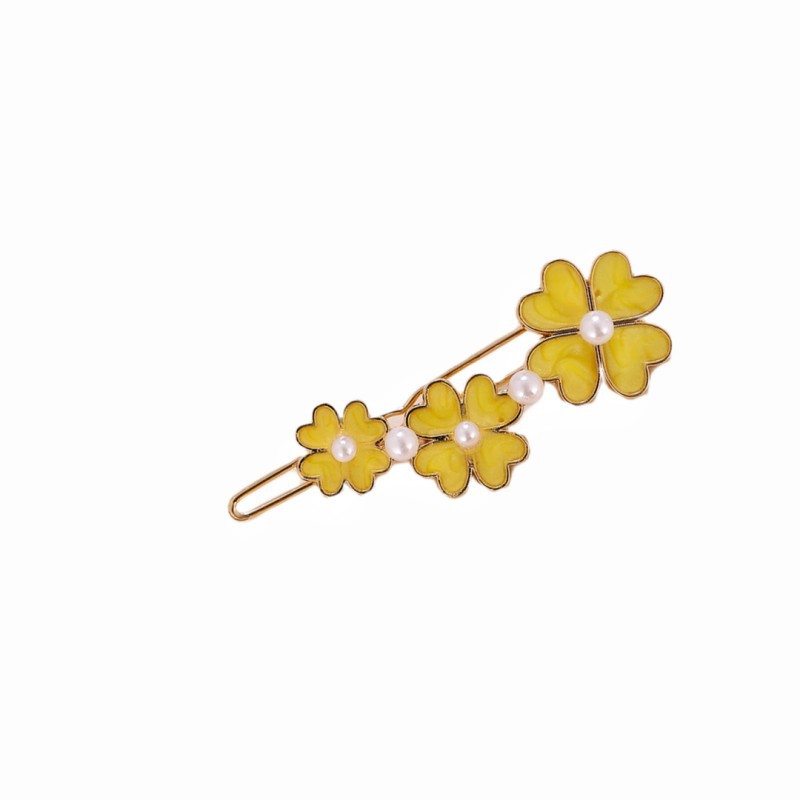 Women's Simple Style Flower Zinc Alloy Hair Clip display picture 6