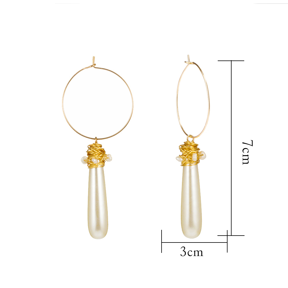 1 Pair IG Style Exaggerated Simple Style Butterfly Hollow Out Inlay Artificial Pearl Copper Zircon Drop Earrings display picture 11