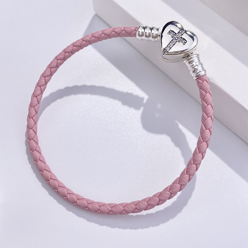 Simple Style Heart Shape Sterling Silver Plating Silver Plated Women's Bracelets display picture 1
