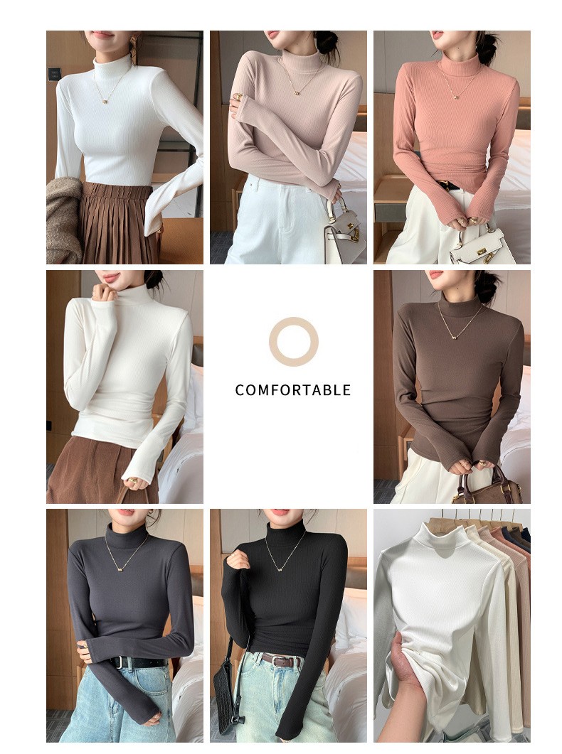 Women's Knitwear Long Sleeve Sweaters & Cardigans Simple Style Solid Color display picture 17
