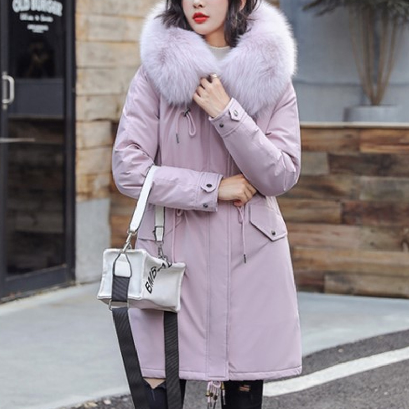 Women's Casual Solid Color Coat Cotton Clothes display picture 1