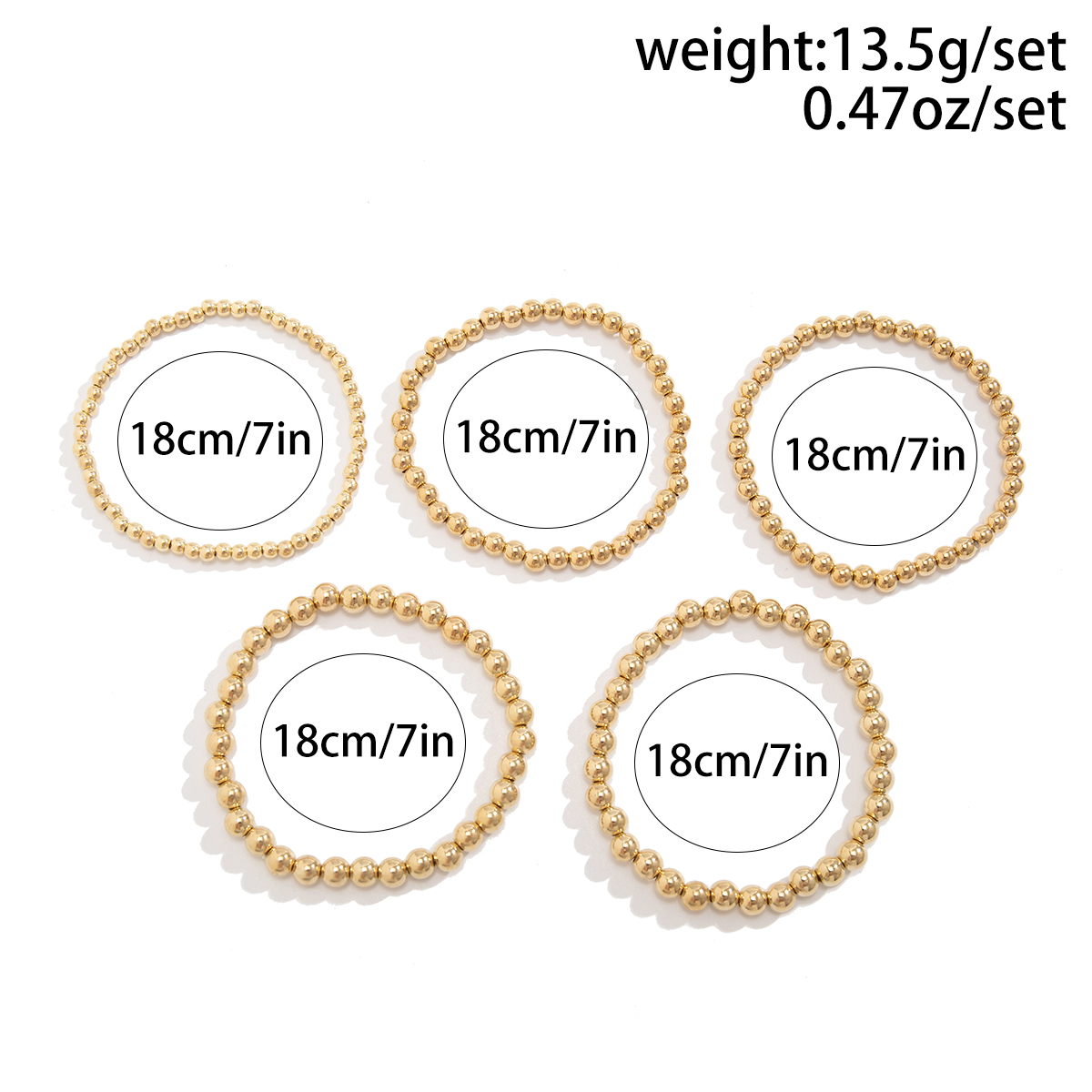 Retro Classic Style Round Ccb Wholesale Bracelets display picture 1