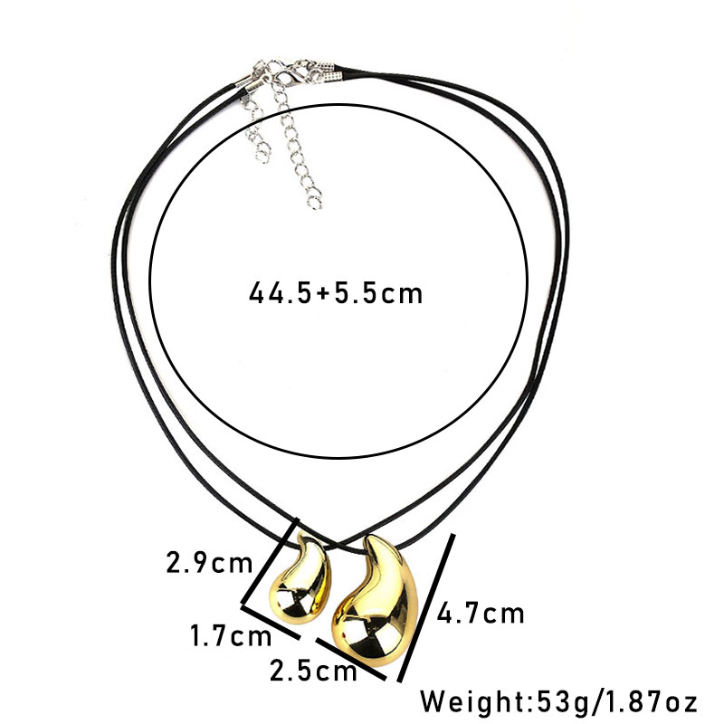 Simple Style Commute Color Block Plastic Plating Gold Plated Silver Plated Unisex Pendant Necklace display picture 29