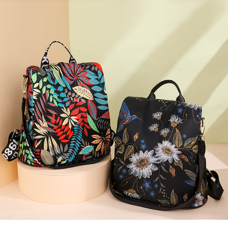 One Size Leaves Casual Daily Shopping Women's Backpack display picture 8