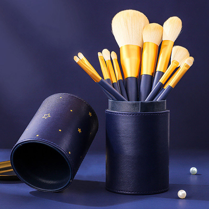 Einfacher Stil Künstliche Faser Handgriff Aus Kunststoff Kosmetiktaschen Makeup Werkzeugsets display picture 5