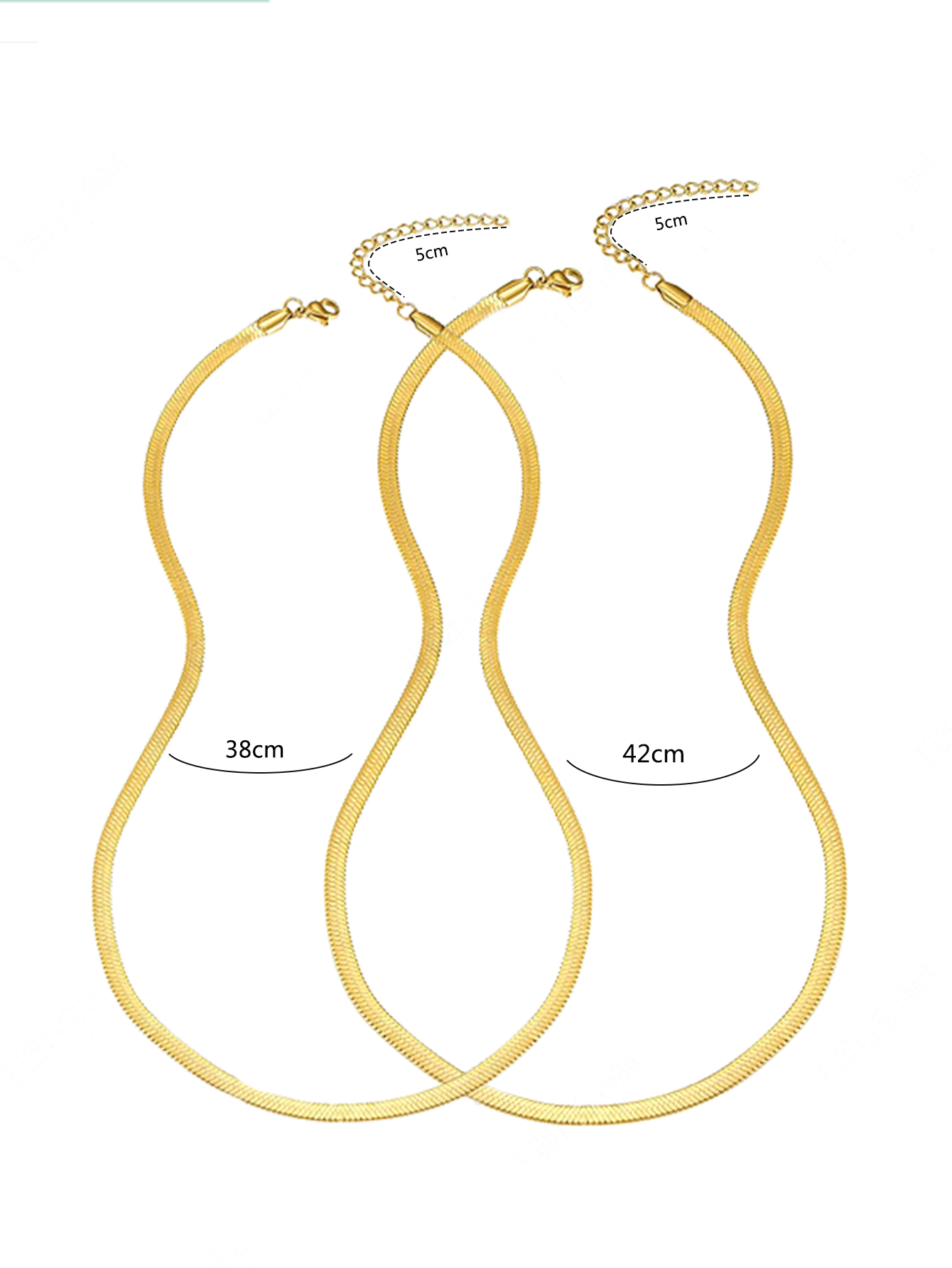 Simple Style Classic Style Solid Color Ferroalloy Plating Women's Double Layer Necklaces display picture 2