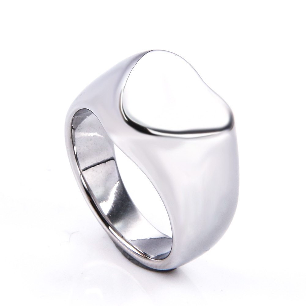 Simple Style Geometric Titanium Steel Plating 18K Gold Plated Unisex Rings display picture 13
