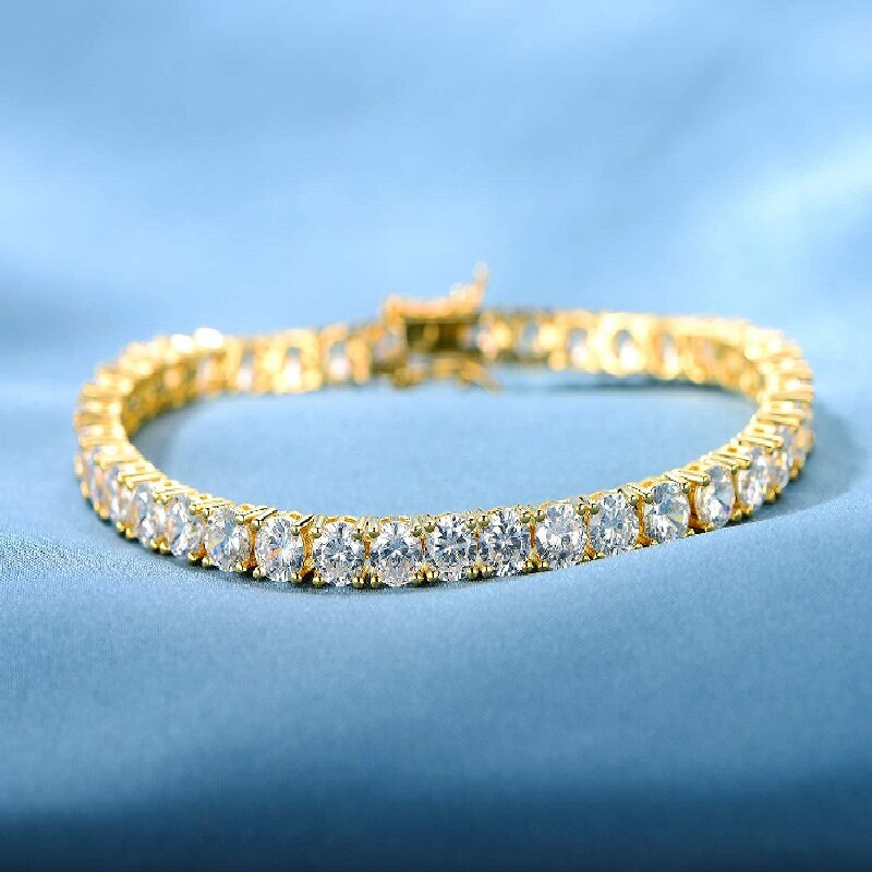 Le Cuivre Laiton Style Vintage Placage Incruster Couleur Unie Zircon Bracelets display picture 1