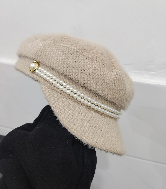 Korean Version Of The New Pearl Chain Beret Nhxo157691 display picture 2
