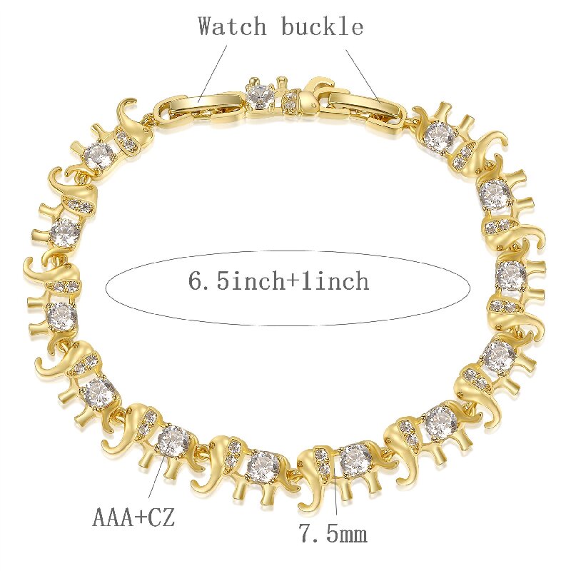 Vintage Style Solid Color Copper Brass 18k Gold Plated Gold Plated Zircon Bracelets In Bulk display picture 5