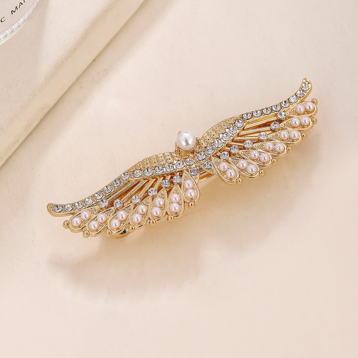 Women's Vintage Style Bow Knot Alloy Plating Hair Clip display picture 2