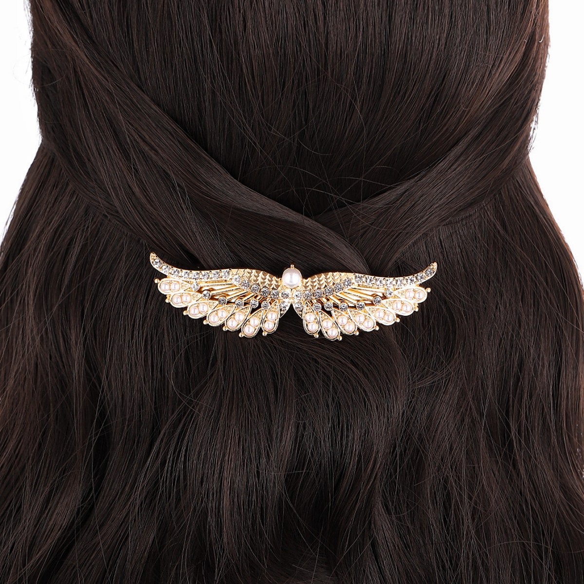 Women's Vintage Style Bow Knot Alloy Plating Hair Clip display picture 4