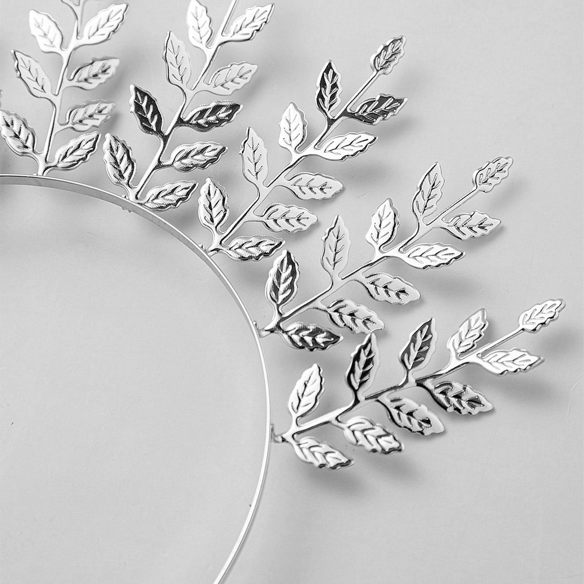 Women's Simple Style Solid Color Alloy Plating Hair Band display picture 6