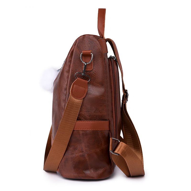 One Size Solid Color Holiday Women's Backpack display picture 3