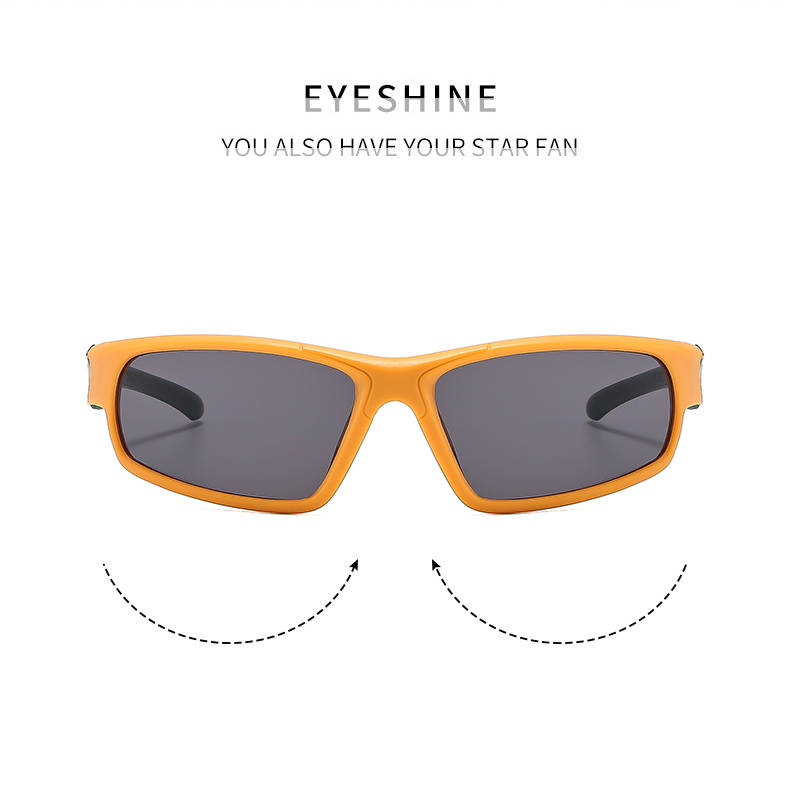 Casual Sports Color Block Ac Special-shaped Mirror Full Frame Kids Sunglasses display picture 1