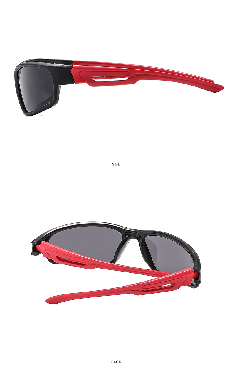Casual Sports Color Block Ac Special-shaped Mirror Full Frame Kids Sunglasses display picture 9