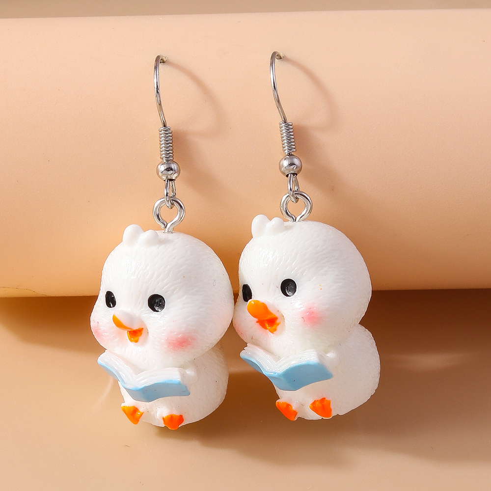 1 Pair Cute Cartoon Zinc Alloy Drop Earrings display picture 6