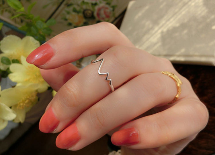 Simple Style Solid Color Copper Plating White Gold Plated Rings display picture 10