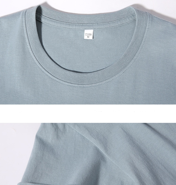 Männer T-Shirt Kurzarm T-Shirts Basic Einfarbig display picture 6