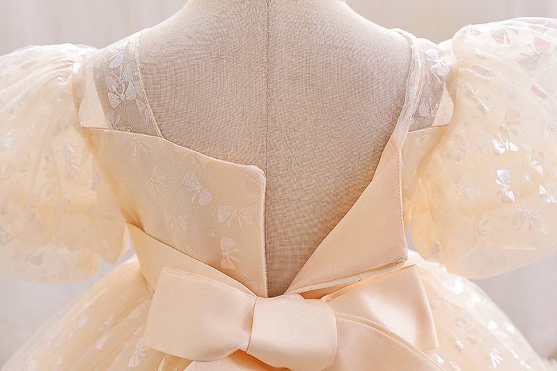 Elegant Romantisch Einfarbig Polyester Mädchen Kleider display picture 10