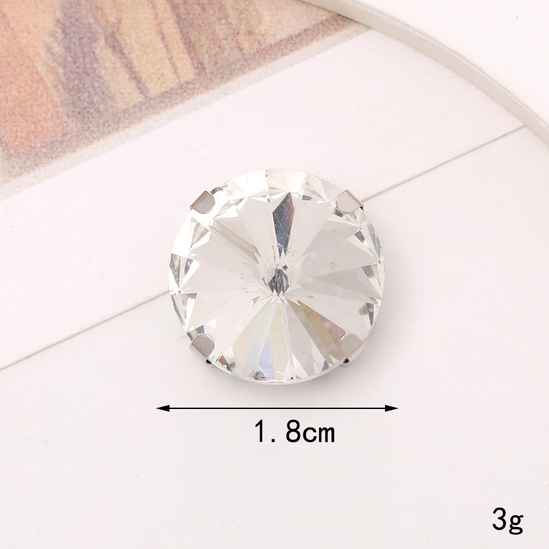 1 Piece 10 * 14mm 7 * 15mm Artificial Crystal Heart Shape DIY Ornament Accessories display picture 7