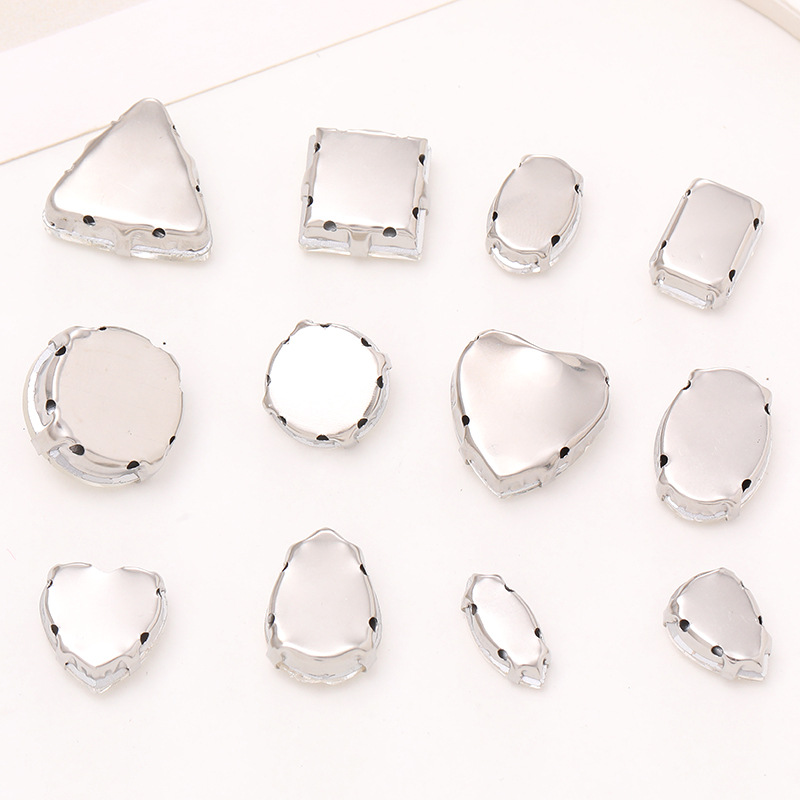 1 Piece 10 * 14mm 7 * 15mm Artificial Crystal Heart Shape DIY Ornament Accessories display picture 9