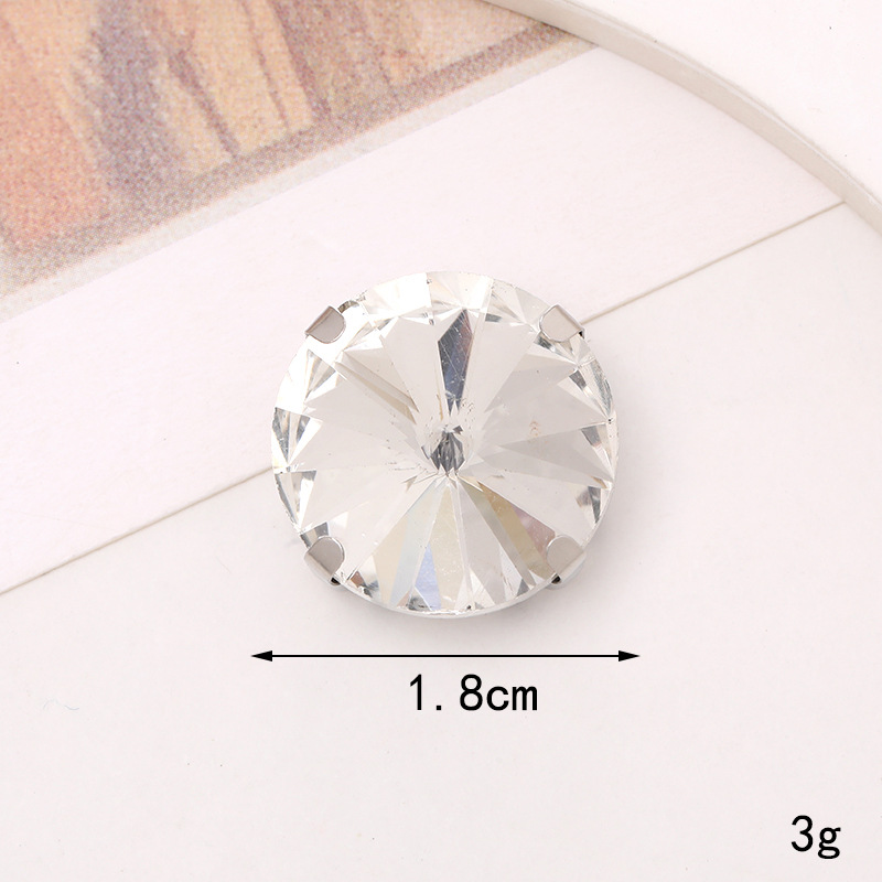 1 Piece 10 * 14mm 7 * 15mm Artificial Crystal Heart Shape DIY Ornament Accessories display picture 12