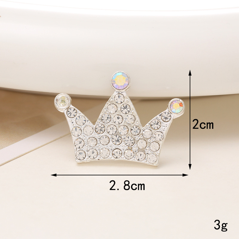 Crown Shoe Accessories Alloy All Seasons Shoe Buckle display picture 3