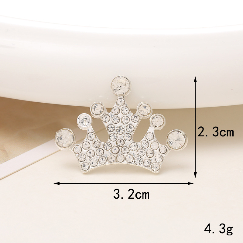 Crown Shoe Accessories Alloy All Seasons Shoe Buckle display picture 4