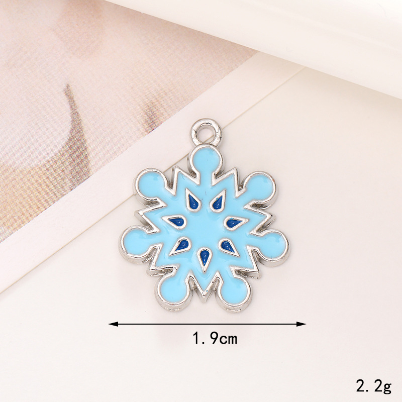 Cute Animal Snowflake Alloy Enamel Plating Christmas Jewelry Accessories display picture 3