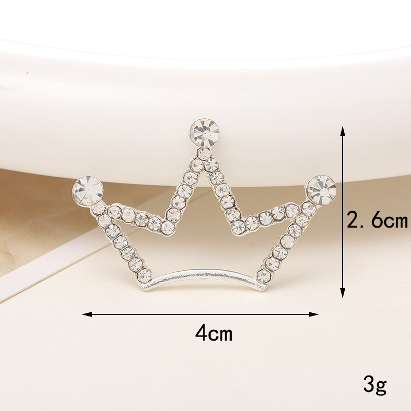 Crown Shoe Accessories Alloy All Seasons Shoe Buckle display picture 8